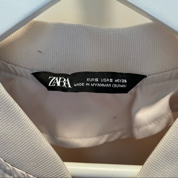 Satin Effect Bomber Jacket - Picture 4 of 4